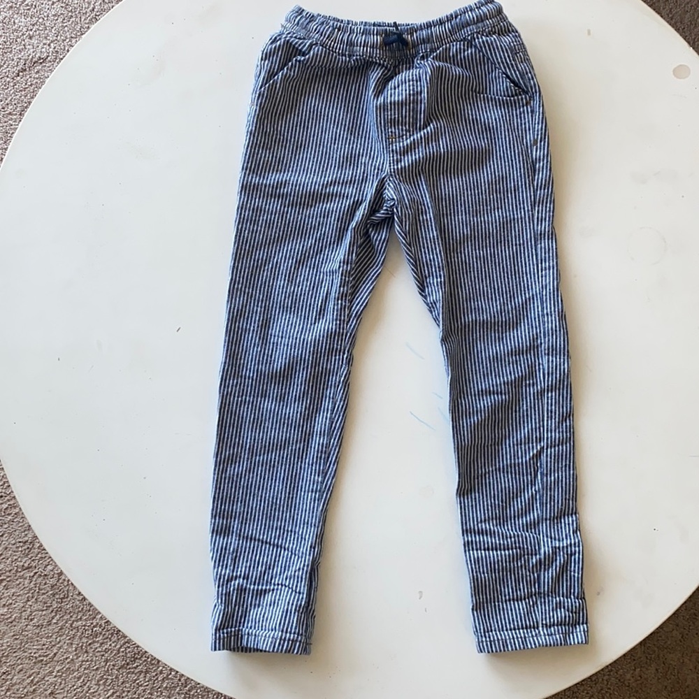 Blue White Stripe pants